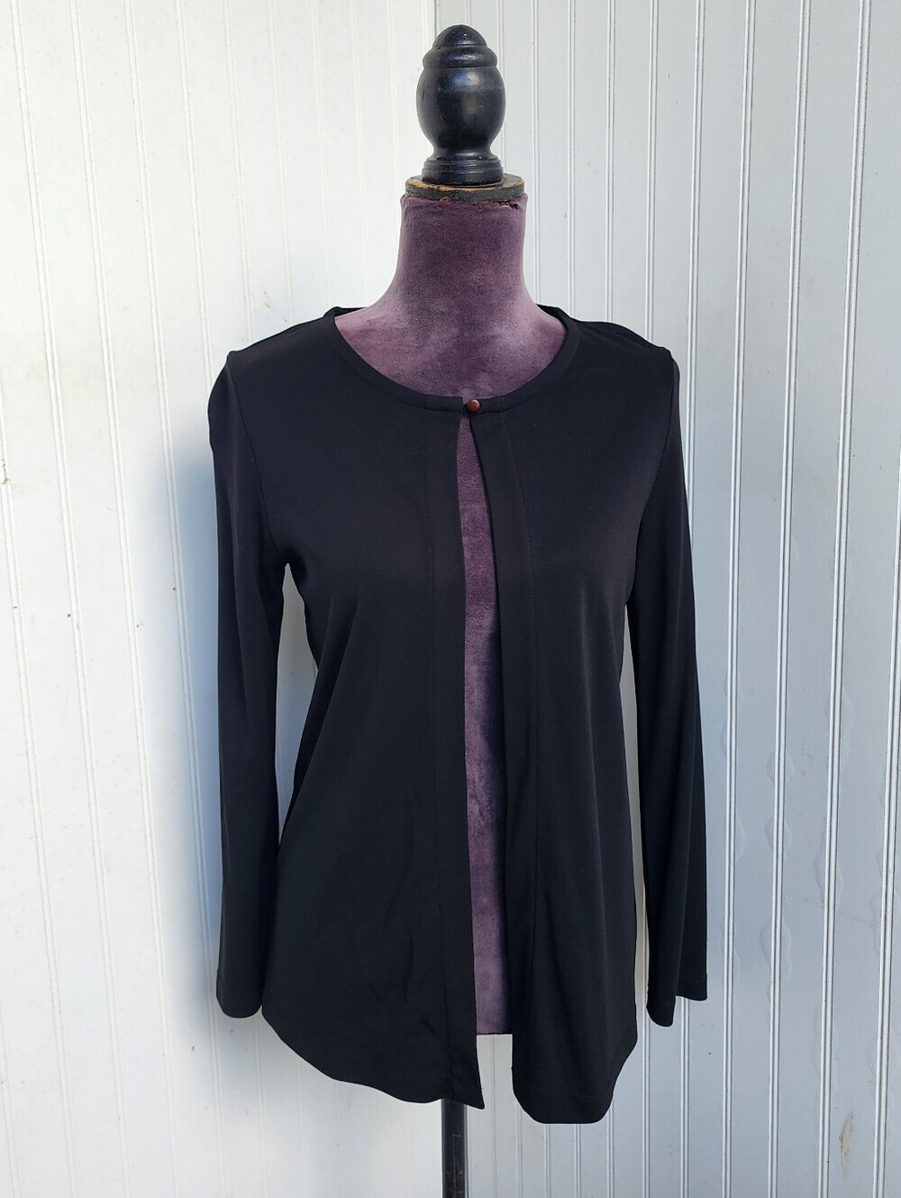 Spiegel 4U Cardigan Stretch Rayon Women’s Long Sleeve One Button Sz S